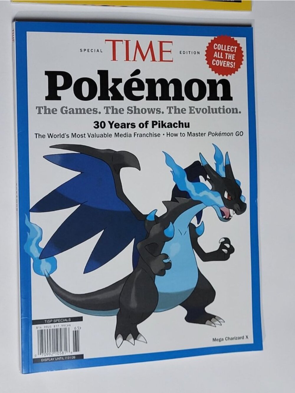 Pokemon Magazine Bundle Special Time Editions Pikachu & Mega Charizard X Covers - Picture 4 of 6
